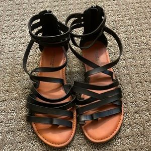 Cross Sandals